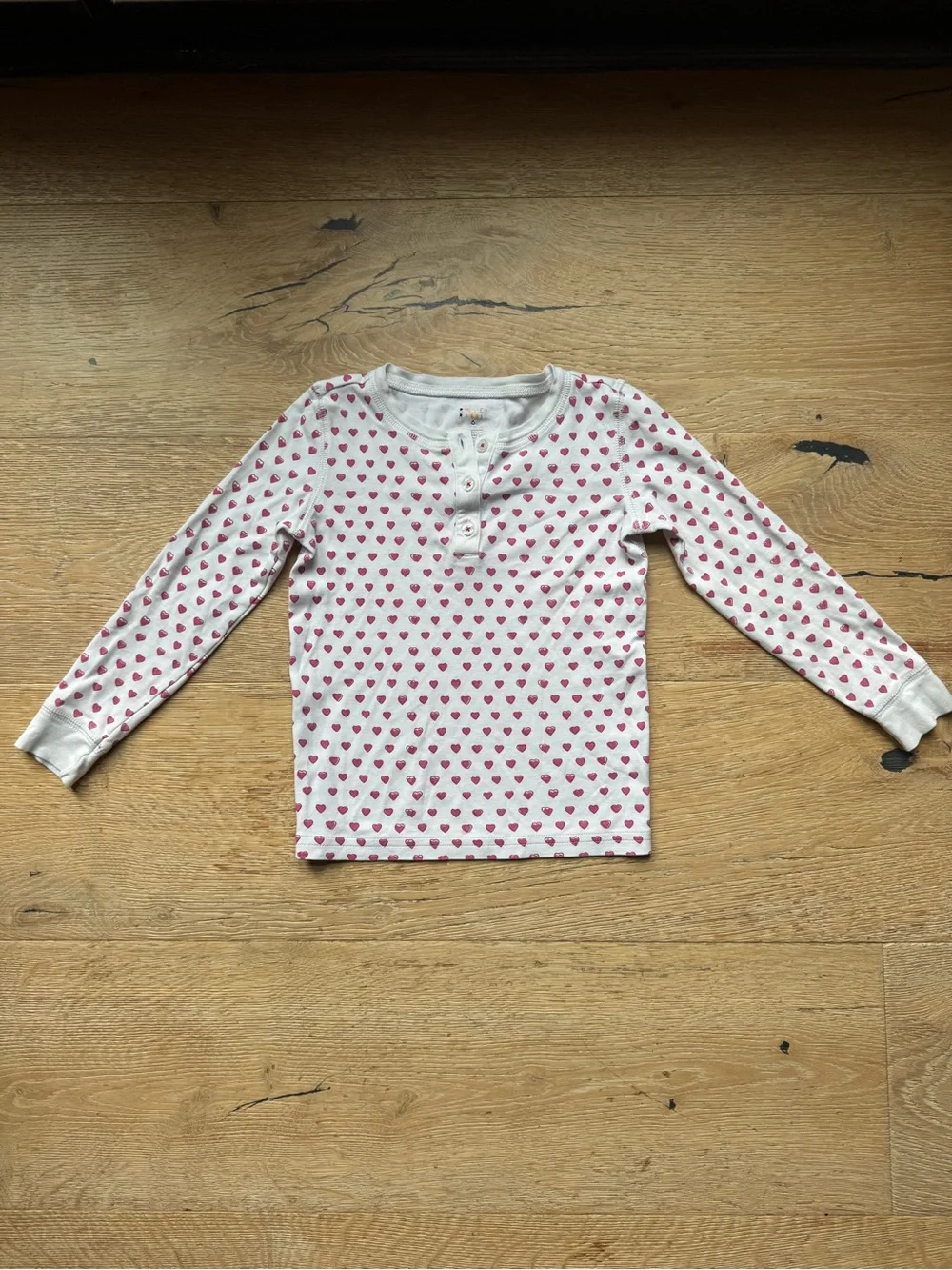 🔥ROLLER RABBIT Sz 6 kids Hearts Pajama Top only Pristine! Price firm!